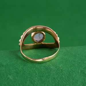 Top High Selling Rose Quartz <b>Ring</b> Gold Plated Bedded Brass <b>Statement</b> <b>Ring</b> Handmade Vintage Tribal <b>Ring</b> Wholesale <b>Ring</b> For Women - Product Image 5