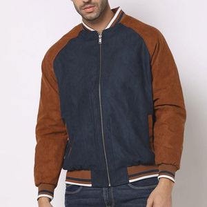Chaqueta Bomber Varsity Unisex de Invierno, Superventas, Color Personalizado, Resistente al Viento, Ecológica, de Poliéster/Algodón, Cuello Alto, Hecha en Pakistán - Product Image 1