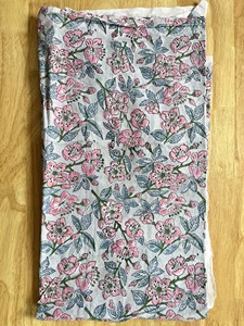 Bloc de main en tissu de coton doux fait à la main imprimé indien naturel imprime les robes des garçons couvre les décorations bloc de main fait à la main - Product Image 4