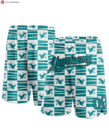 Pantalones Casuales Unisex con Cintura Elástica Transpirable, Diseño 3D de Palmeras Hawaianas y Osos Surfistas, Color Azul Claro y Blanco Real