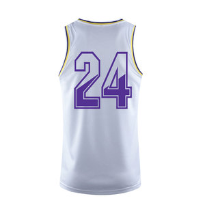Ropa deportiva, camiseta de baloncesto de nuevo diseño hecha a medida, camiseta de baloncesto con estampado sublimado de nuevo estilo para adultos - Product Image 3