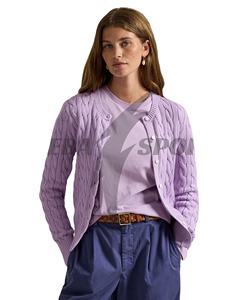 เสื้อสเวตเตอร์แฟชั่นลำลองสำหรับผู้หญิง ฤดูหนาว คุณภาพสูงพิเศษจากผู้ผลิต คอเสื้อปรับแต่งได้ ผลิตจากขนสัตว์ 100% ป้องกันการเกิดขุย ติดกระดุมด้านหน้า - Product Image 2