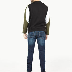 Venta al por mayor Unisex de alta calidad pulóver sudadera estampado patrón para hombre tamaño invierno temporada poliéster/algodón básico sudaderas - Product Image 5