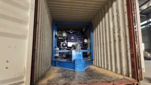 مصنع خلط الأسمنت المتنقل الأوتوماتيكي بالكامل بتصميم مدمج، خط إنتاج الخرسانة الجاهزة لأعمال البناء المؤقتة - Product Image 5