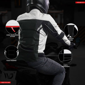 Meilleur design Veste de moto Cordura en textile pour homme Offre Spéciale toutes les tailles pour l'extérieur, le sport, le vélo, le tissu de la saison hivernale - Product Image 2