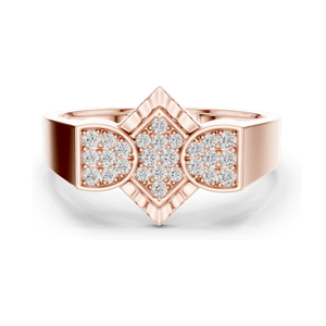 Bague pour femme en diamant de laboratoire et moissanite 0,262 CT, clarté VVS-VS EF, or 18 carats, 14 carats, 10 carats et argent 925, rose, jaune, blanc - Product Image 3