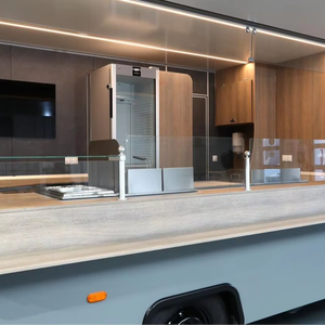 Camión de venta de pollo asado Fiat, vehículo comercial con equipo de barbacoa y asador, camión de comida para la venta - Product Image 1