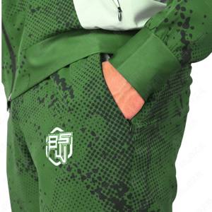 Conjunto de pantalones y Sudadera con capucha de gran tamaño para hombre, trajes de joggers estampados con cuello encapuchado para invierno - Product Image 5