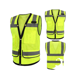 เสื้อกั๊กนิรภัยมีหลายกระเป๋าเสื้อกั๊กเสื้อกั๊กเสื้อกั๊กนิรภัยมองเห็นได้ชัดเจน - Product Image 4