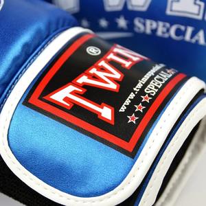 Gants de boxe en cuir de vachette personnalisés avec logo, de qualité supérieure, pour le Muay Thai et le kickboxing, fabrication OEM, gants de sparring Twins de haute qualité - Product Image 3