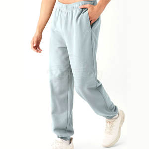 Pantalon de survêtement en coton respirant à taille haute pour homme, style décontracté, service OEM, haute qualité pour l'hiver - Product Image 4