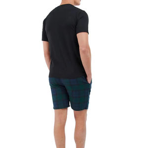 Nouveauté été : Ensemble short et t-shirt homme 100% coton, décontracté, uni, 2 pièces, respirant, vêtements de marque pour homme - Product Image 2