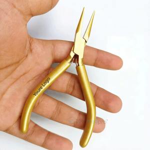 Professional Smooth Jaw <b>Flat</b> <b>Nose</b> <b>Pliers</b> Jewelry Making Tool OEM Logo - Product Image 2