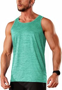 Débardeurs en tricot à séchage rapide respirants et écologiques pour hommes, chemise sans manches pour l'entraînement musculaire, gymnastique et performance athlétique - Product Image 2