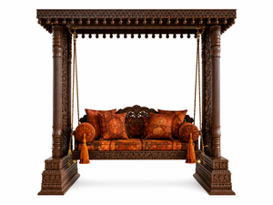 Balançoire sur pied de style Maharaja pour la maison - Product Image 2
