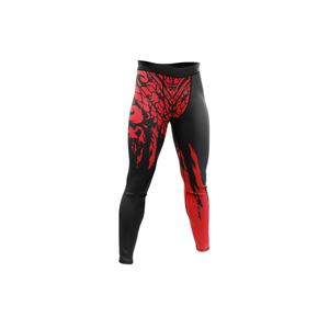 Pantalon de compression 2023 dernier modèle pour homme, pantalon tricoté extensible à taille élastique imprimé par sublimation à vendre - Product Image 1