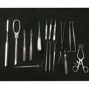 Ensemble de chirurgie orthopédique de base, 18 pièces, instruments chirurgicaux de haute qualité en acier inoxydable, qualité chirurgicale manuelle, autoclavable - Product Image 1