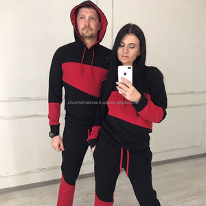 สเวตเชิ้ตมีฮู้ดสำหรับผู้ชายทรงเข้ารูปแบบกำหนดเองกางเกงมีเชือกรูดกางเกงวอร์มขนแกะแบรนด์100% คุณภาพสูงลายทางขนาดใหญ่พิเศษสำหรับฤดูหนาว - Product Image 5