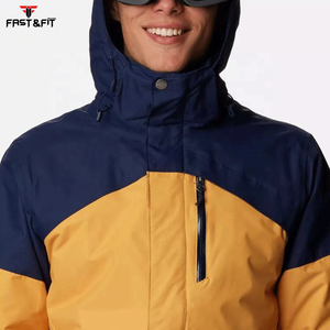 Professionnel fait nouvelle mode veste coquille souple col montant saison d'hiver fermeture éclair avant coque souple respirant et Offres Spéciales - Product Image 5