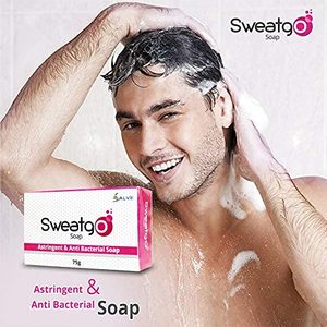 El jabón de baño corporal antitranspirante, astringente y antibacterial Sweatgo controla la sudoración, el mal olor corporal, la fragancia fresca, el - Product Image 5