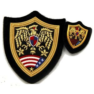 Meilleure qualité fil de lingot broches nouveau Design cuir brodé mode patchs en gros à bas prix Patch #007225934 - Product Image 5