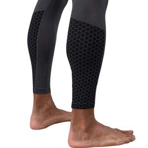 Leggings de compression pour hommes en graphite, pantalon extensible, couche de base athlétique pour la salle de sport, l'entraînement, la course à pied, la forme physique et les performances sportives - Product Image 4