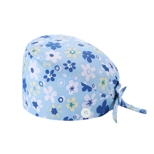 Hot Selling Stylish <b>Womens</b> Hospital Scrub <b>Cap</b> Custom Logo Printing Lightweight Durable Comfortable Ideal for Nurses & Surgeons - Product Image 5