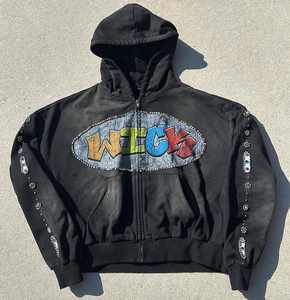 Custom ODM Men's Fashion Hoodie Casual Cotton Blended Fleece Anti-Shrink Autumn DTF Digital Print Hoodie for Winter Use - Product Image 4