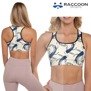 2022 Spring New Design Sublimation Print Waterproof Breathable Plus Size Sports <b>Bra</b> Women Workout Yoga by Raccoon Sports - Product Image 6