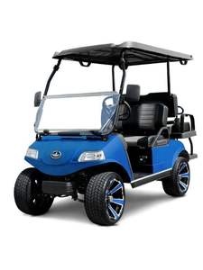 Carro de golf de 4 plazas con motor de 4 tiempos directo de fábrica con cubierta de cuero, coche turístico certificado DOT a la venta - Product Image 2