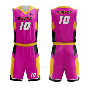 Uniforme de Baloncesto Personalizado de Alta Calidad, Transpirable, 100% Poliéster, Talla Grande - Product Image 1