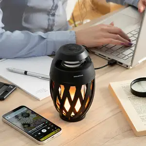 Wireless Speaker with Flame Effect LED Spekkle InnovaGoods | speakers sound equipment/amplifiers/speaker bluetooth speakers