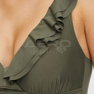 Venta al por mayor 2025 Traje de baño de mujer suave personalizado Cómodo y último diseño a precio de fábrica-1 pieza - Product Image 4