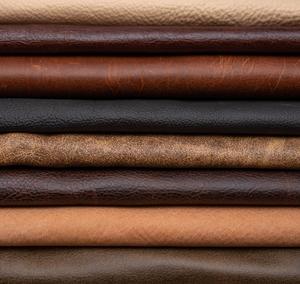 3,6ผ้าหนังฟอกสีเขียว/3,8มม. วัสดุหนังคว่ำสีต่างกันปรับแต่งได้100% เป็นมิตรกับสิ่งแวดล้อม - Product Image 1