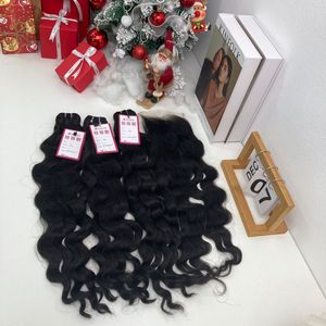 24 Pouces Haute Qualité 100% Remy Trame Body Wave Extension de Cheveux avec Cheveux Vietnamiens Couleur Naturelle Top Fabriqué à la Machine - Product Image 2