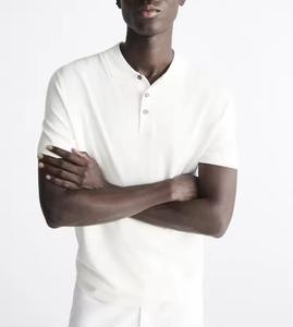 เสื้อโปโลสำหรับธุรกิจเสื้อยืดแขนสั้นพิมพ์โลโก้ออกแบบได้ตามต้องการโอกาสเล่นกอล์ฟ - Product Image 5