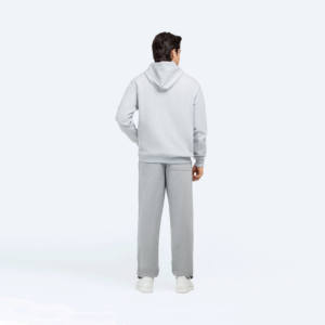 เสื้อฮู้ดแบบสวมศีรษะคอตตอน100% เป็นมิตรกับสิ่งแวดล้อมและระบายอากาศได้ดีสไตล์ใหม่ใส่ได้พอดีกับ430 GSM ว่างเปล่า - Product Image 6