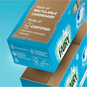 Cápsulas de detergente líquido para ropa Fairy Non Bio PODS, 28 lavados, suaves como la manta para piel sensible - Product Image 1