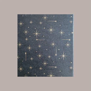 10 Uds. Botella Panettone de cartón negro maleta mediana caja de regalo de Navidad con gráficos de estrella dorada suministros de vacaciones - Product Image 4