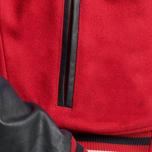 Chaqueta de Béisbol de Invierno para Mujer, Talla Grande, Personalizada, Transpirable, con Forro de Algodón/Nailon, Hecha a Mano, con Procesamiento Crudo - Product Image 4