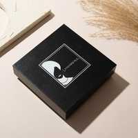 Juego de Cajas Rígidas Personalizadas Lionwrapack con Inserto de Terciopelo para Collares y Anillos, Empaque para Regalo