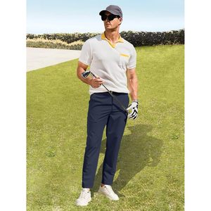 .<b>Lightweight</b> golf <b>trousers</b> for <b>men</b> breathable activewear perfect for sports fitness training and outdoor relaxation - Product Image 2