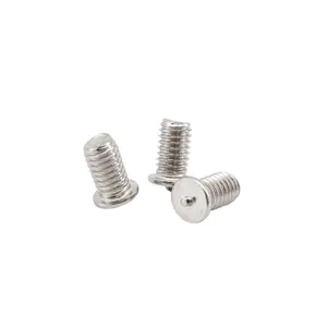 M3 M4 M5 M6 304 Stainless Steel Welding Stud Screws Internal Thread Nut Column Nuts With Tip Ignition DIN32501