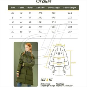 Doudoune coupe-vent pour femmes, manteau Long, chaud, léger, imperméable, grande taille, à la mode, décontracté, hiver, OEM - Product Image 3