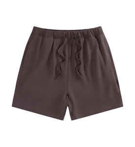 100% pantalones cortos de algodón 2024 nueva llegada Athletic logotipo personalizado 330GSM espesor peso pesado Streetwear pantalones cortos de algodón Unisex - Product Image 3