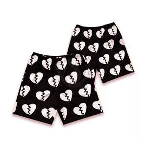 Shorts de sport en maille de coton polyester écologique été 2025, design imprimé par sublimation personnalisé, usage décontracté - Product Image 3
