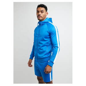 Conjunto de pantalones cortos y Sudadera con capucha para hombre, gimnasio, entrenamiento, trotar, personalizado - Product Image 3