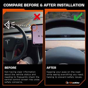 Compteur de vitesse HUD Shadow N-Meter pour Tesla Model 3 Model Y - Product Image 3