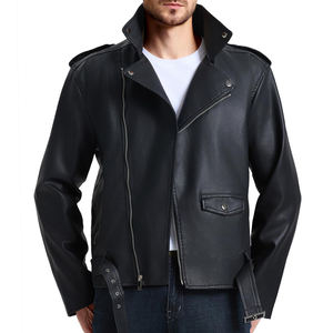 Veste en cuir de mouton de qualité supérieure, nouveau style 2026, veste en cuir de première qualité pour homme, veste marron pour homme, vintage - Product Image 5