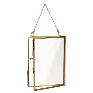 Precio al por mayor Rectángulo Marco de fotos de metal Pantalla dorada Foto Decoración para el hogar Oficina Regalos Objetos de mesa Marco DE FOTOS hecho a mano - Product Image 3